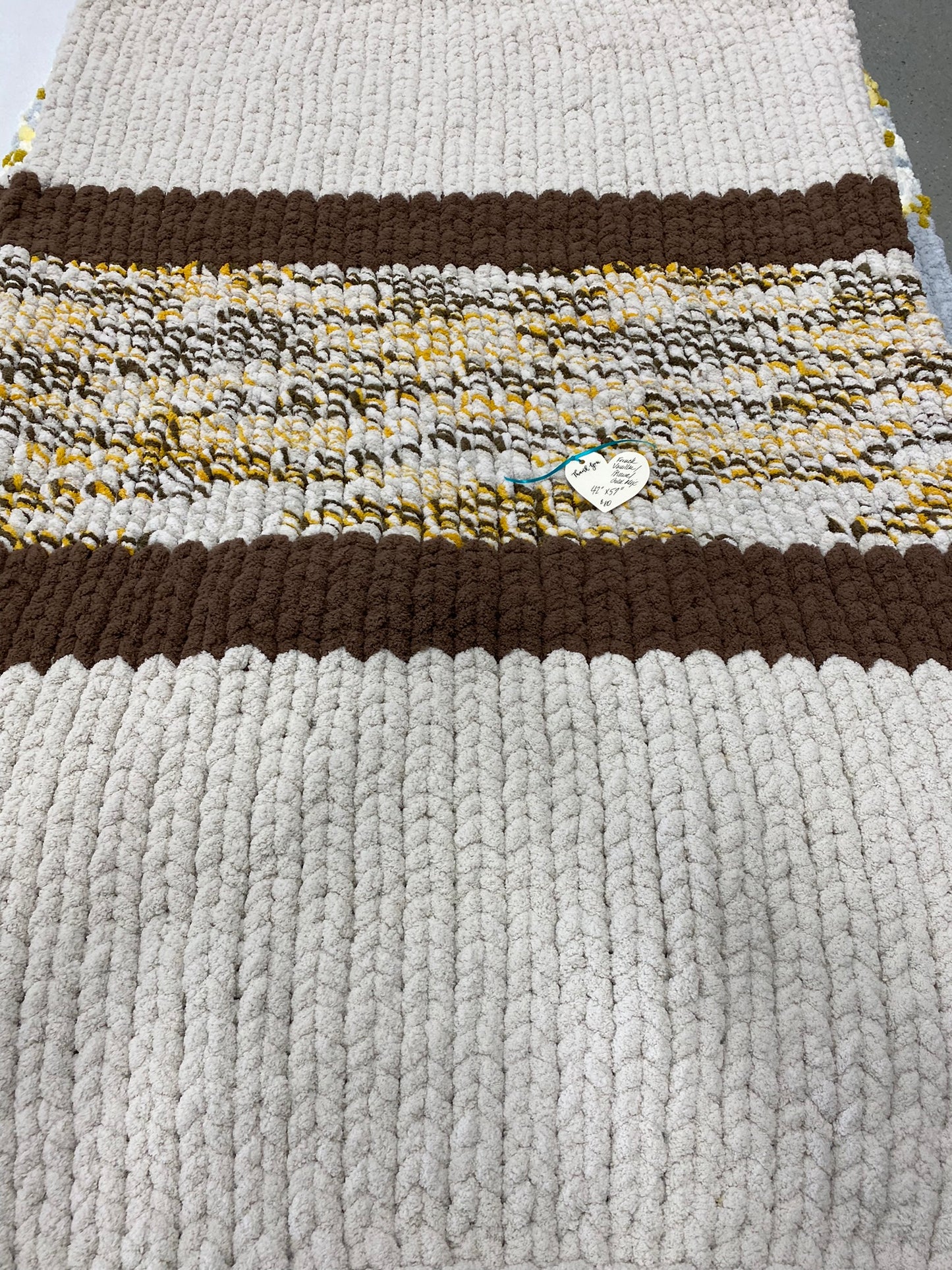 Handmade Chunky Knit Blanket