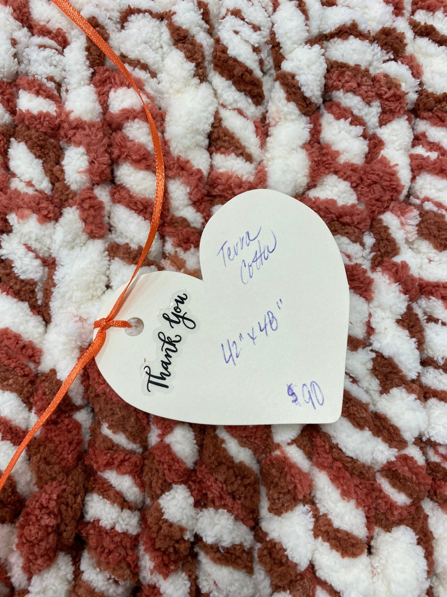 Handmade Chunky Knit Blanket