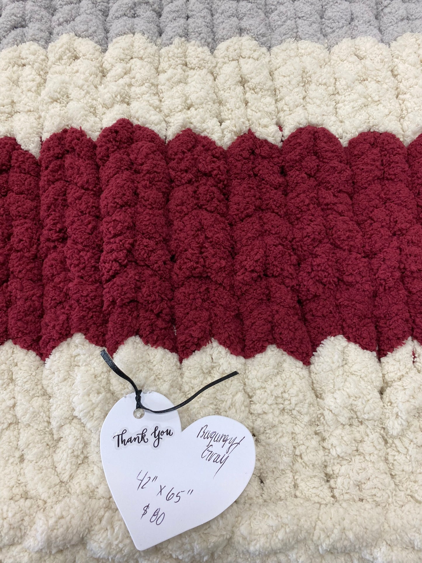 Handmade Chunky Knit Blanket