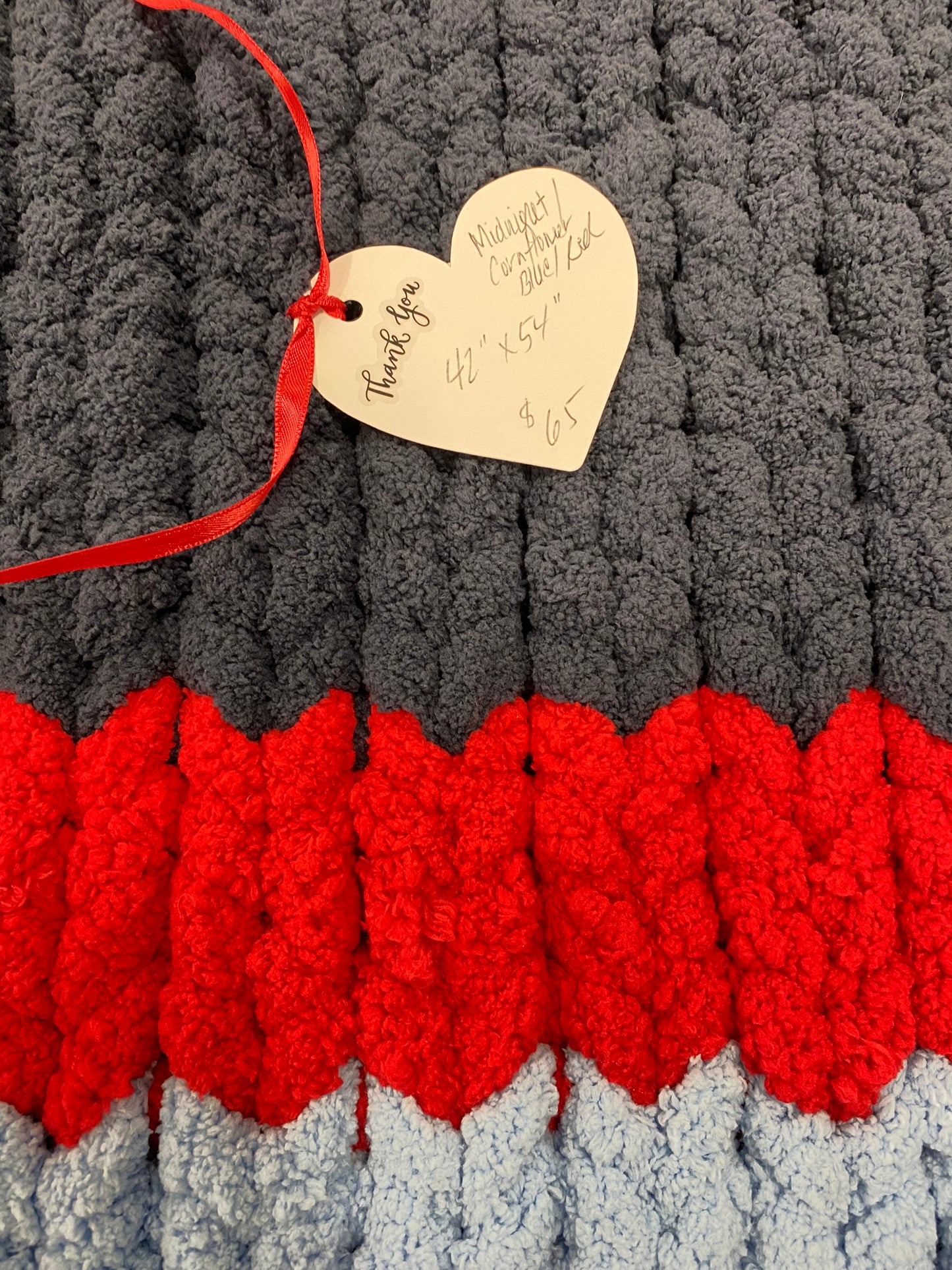 Handmade Chunky Knit Blanket