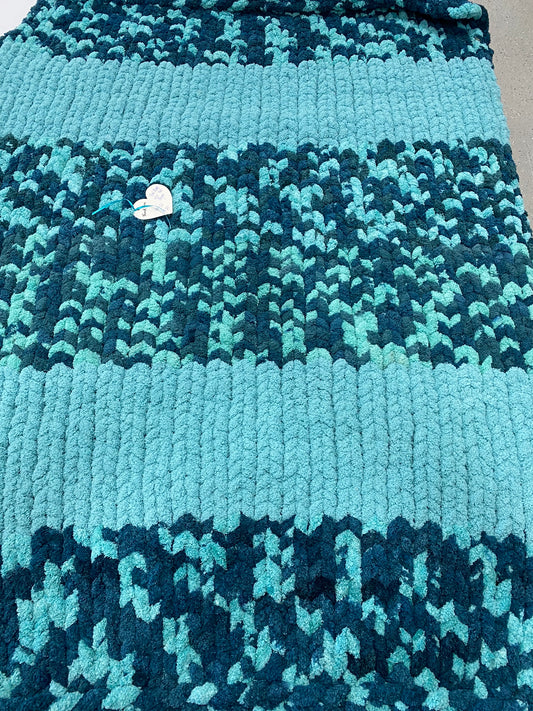 Handmade Chunky Knit Blanket