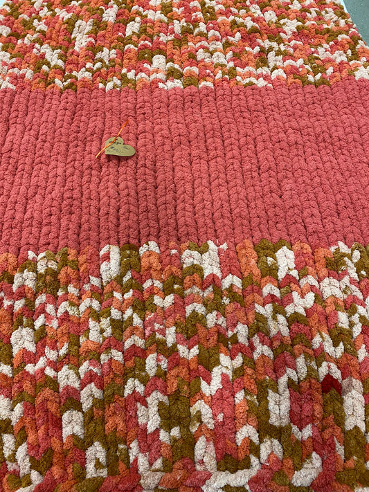 Handmade Chunky Knit Blanket