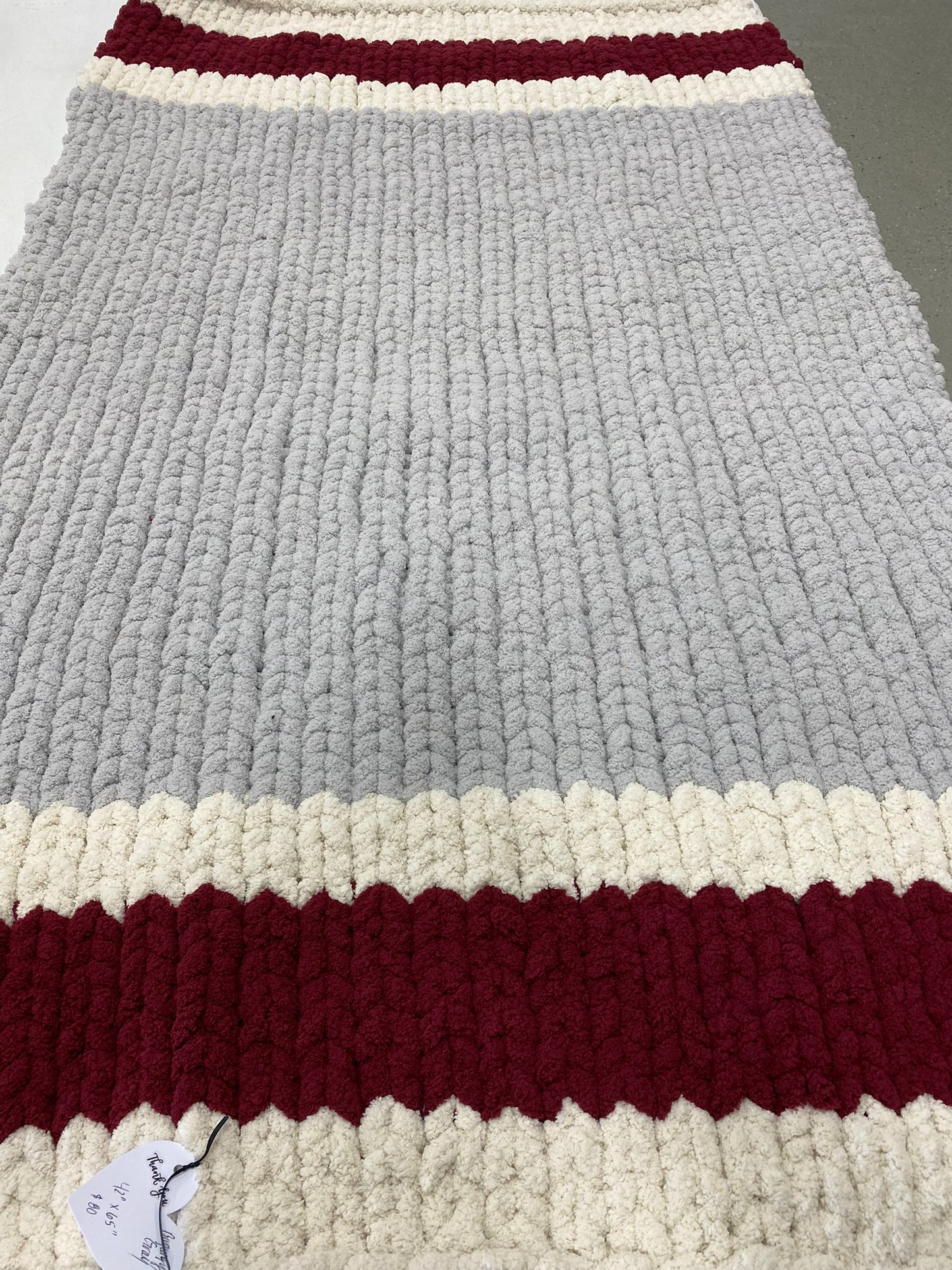 Handmade Chunky Knit Blanket